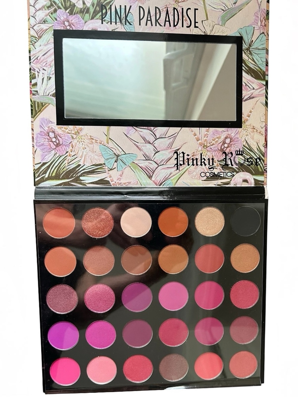 Pinky Rose Pink Paradise Eyeshadow Cosmetics Palette